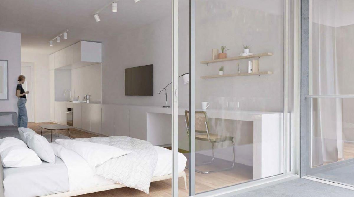 2 ambientes en venta en Palermo