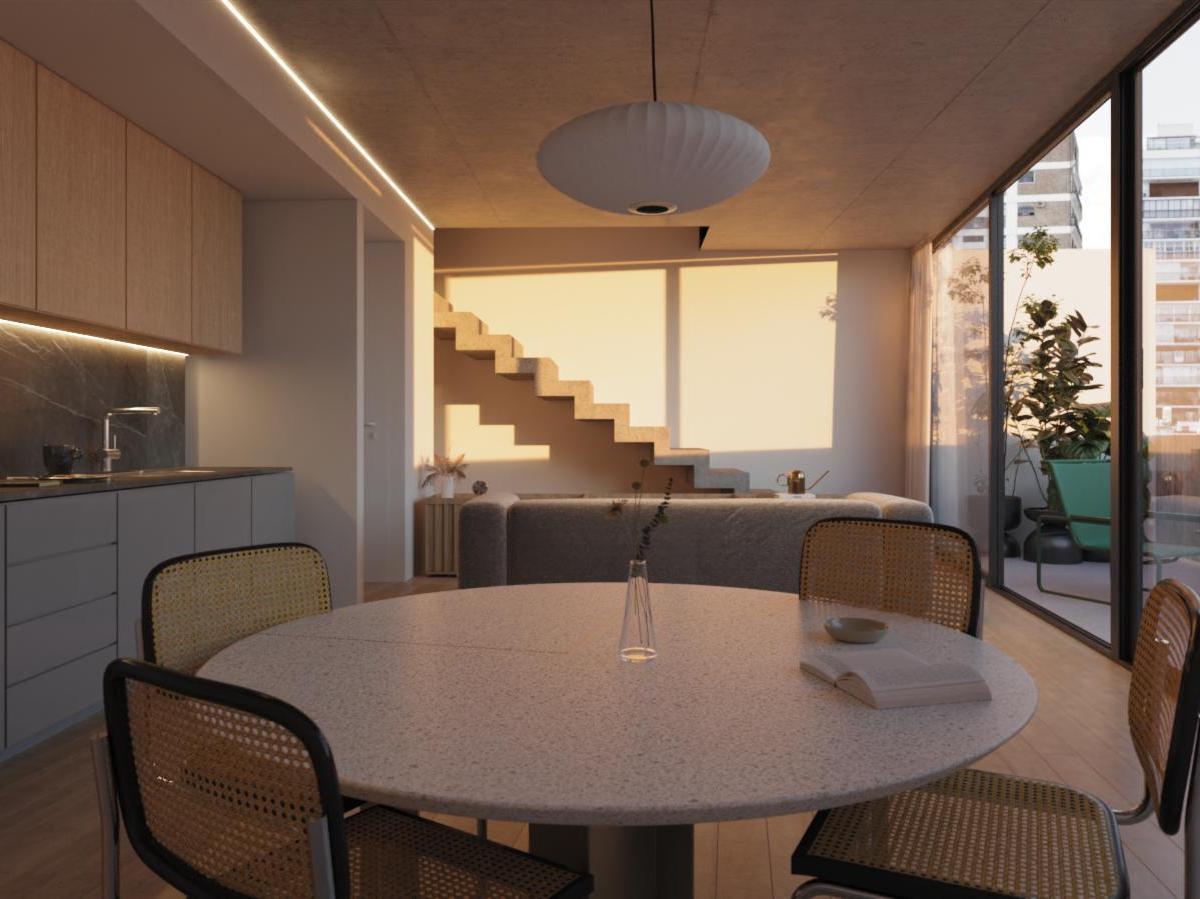 Duplex de 2 ambientes en venta en Palermo