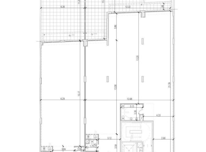 Oficina a estrenar con terraza propia – 180 m² en Recoleta