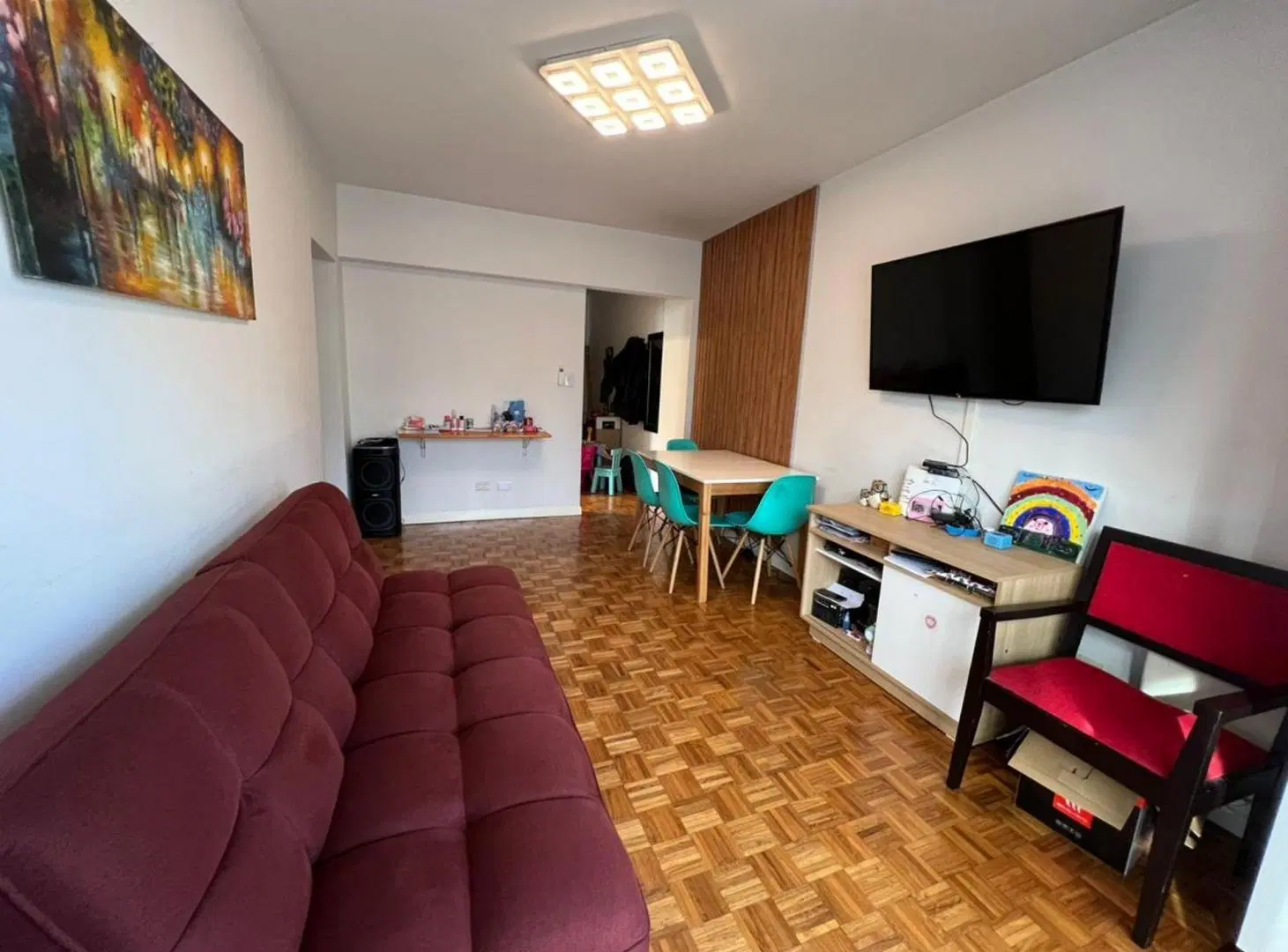DEPTO 3 AMB VENTA ALMAGRO CON BALCON Y COCHERA 2