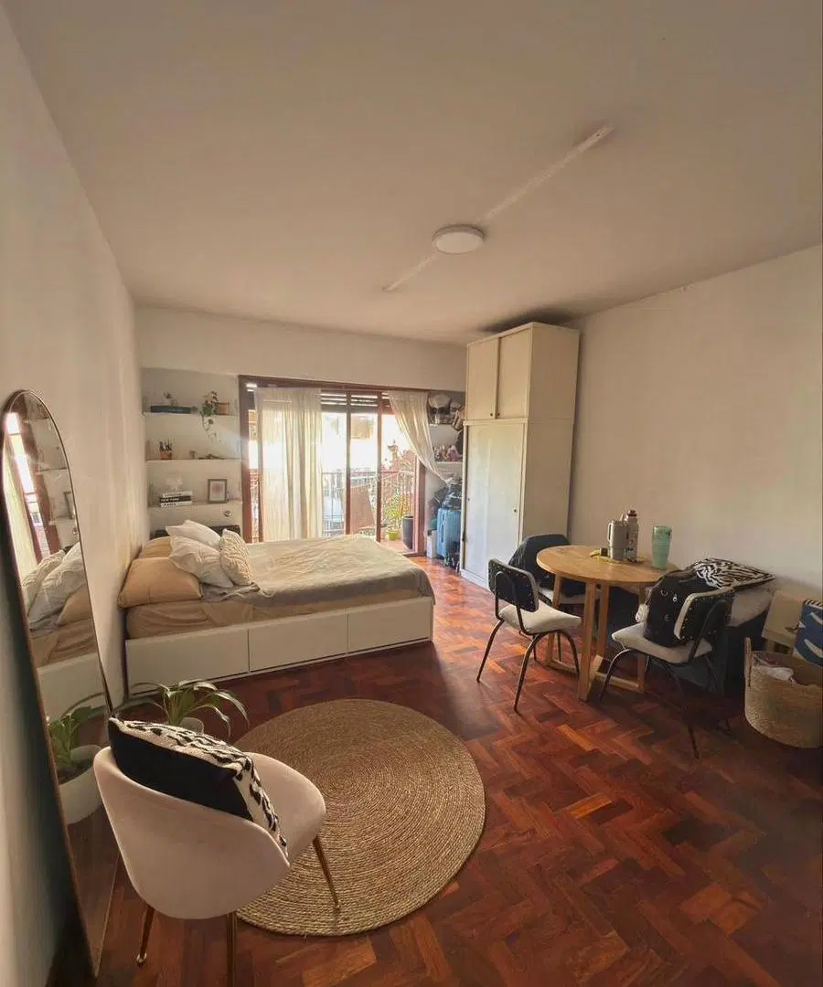 Departamento Monoambiente  en Alquiler  Palermo 3