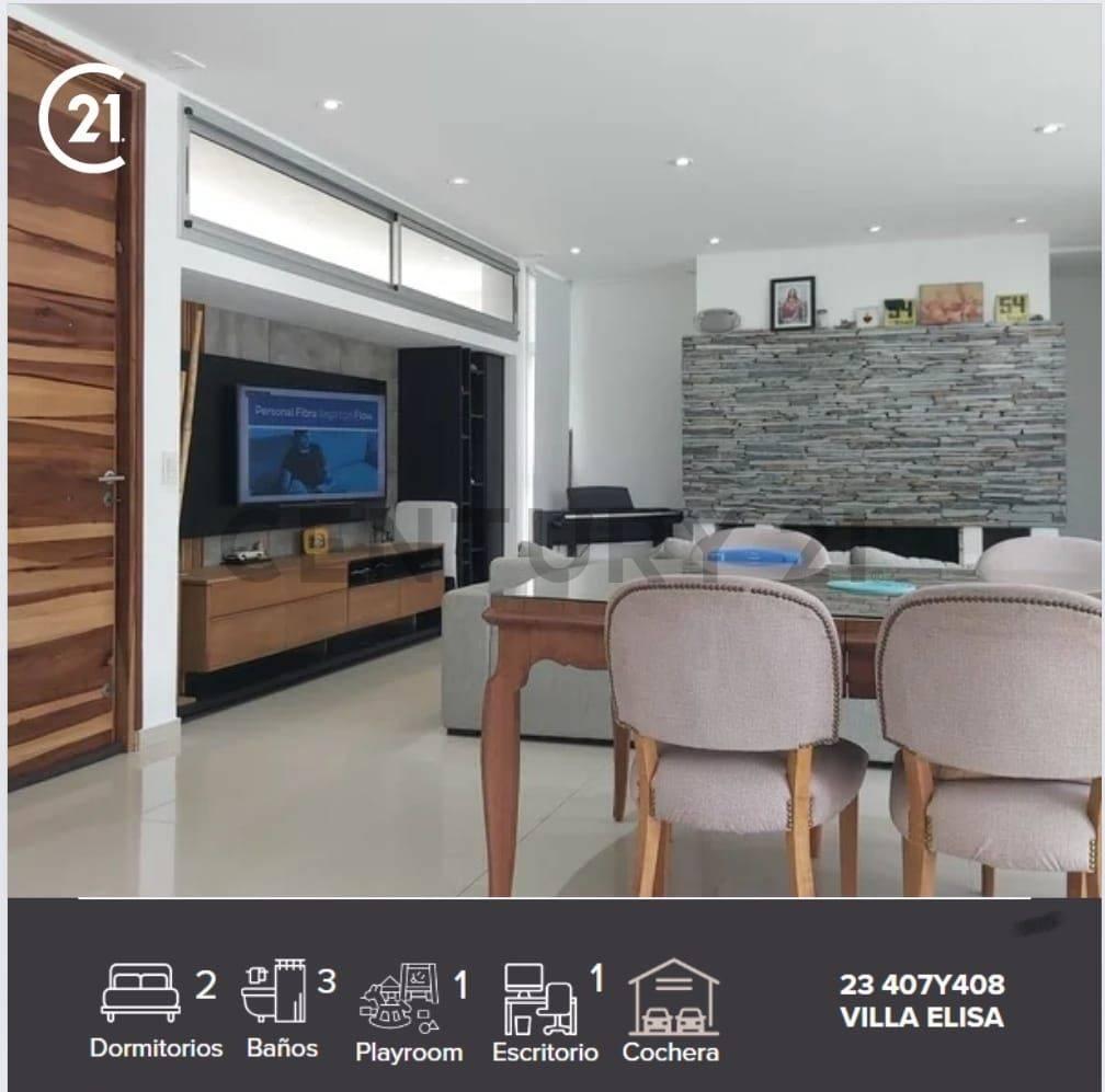 Casa en Venta 2 Dorm. y Amenities en Villa Elisa, Lp 1