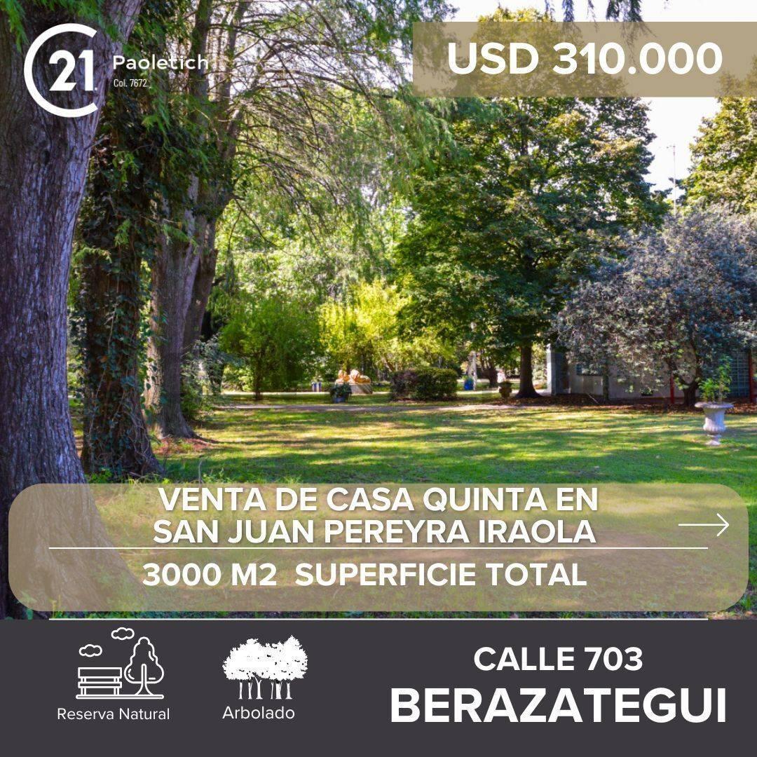 Foto de VENTA CASA QUINTA LOTE SAN JUAN PEREYRA IRAOLA, imagen 2