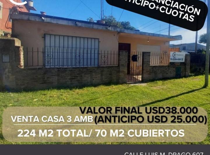 ALQUILER CASA 3 AMBIENTES 3