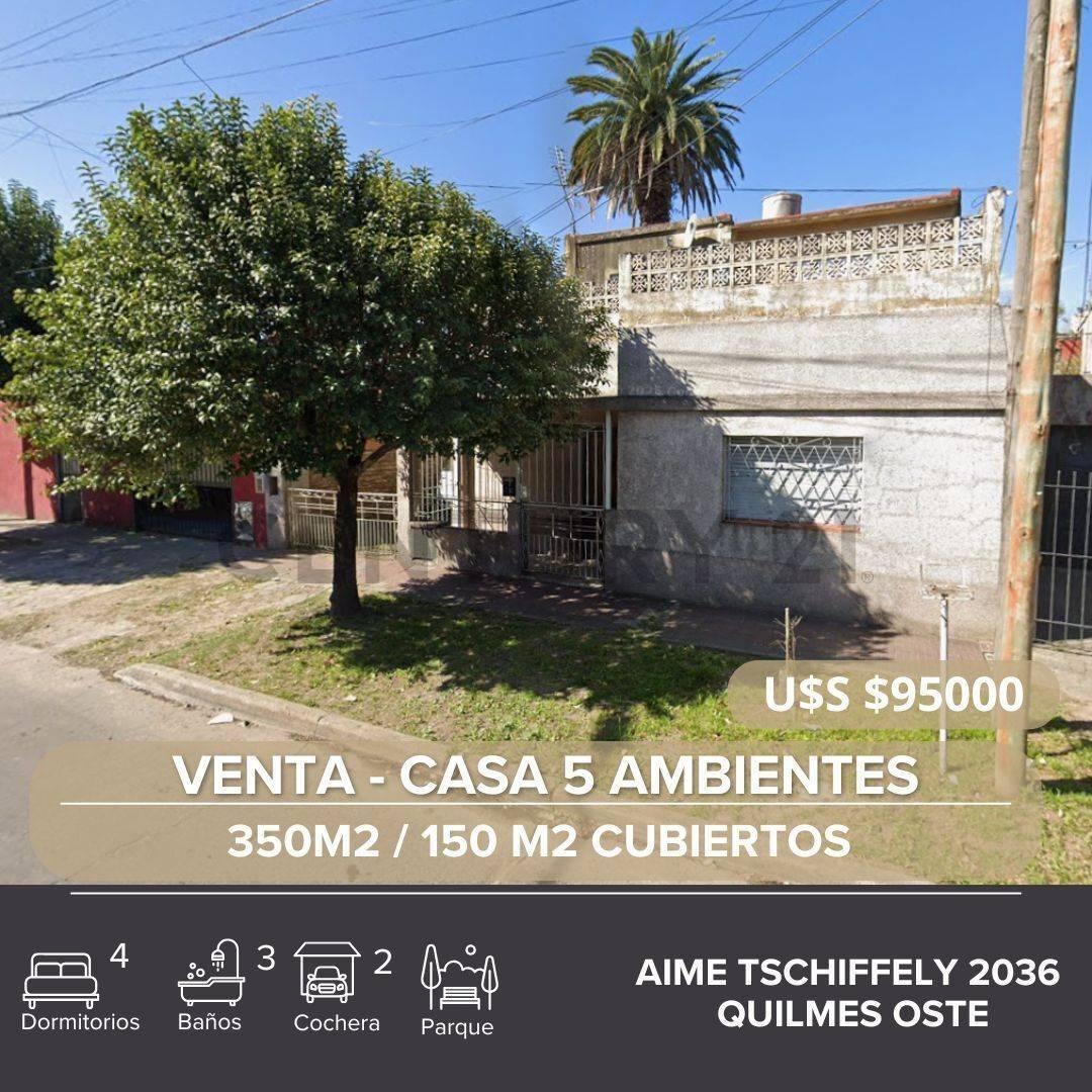 VENTA CASA 5 AMBIENTES QUILMES OESTE IDEAL INVERSION