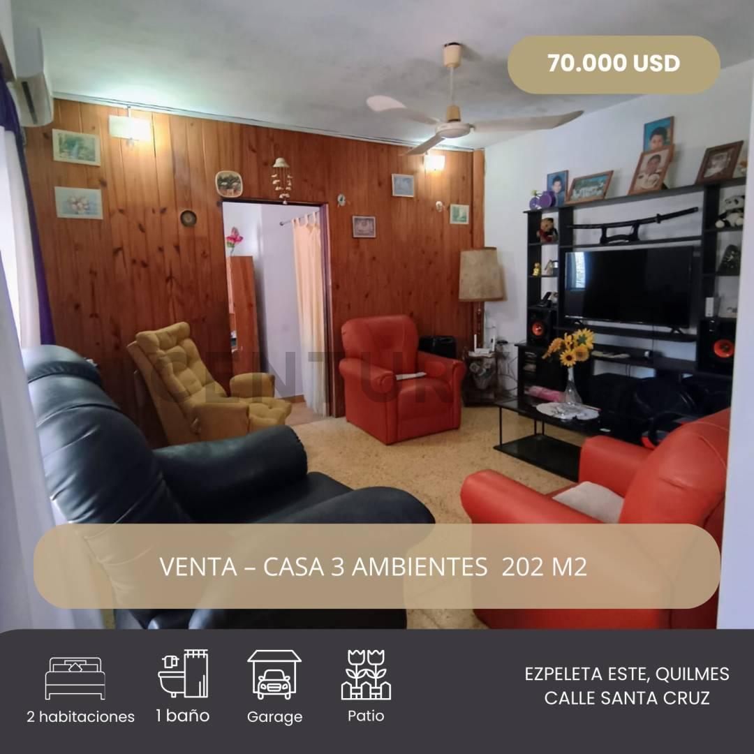 Foto de VENTA CASA 3 AMBIENTES, A 500M DE LA ESTACION DE EZPELETA, imagen 2
