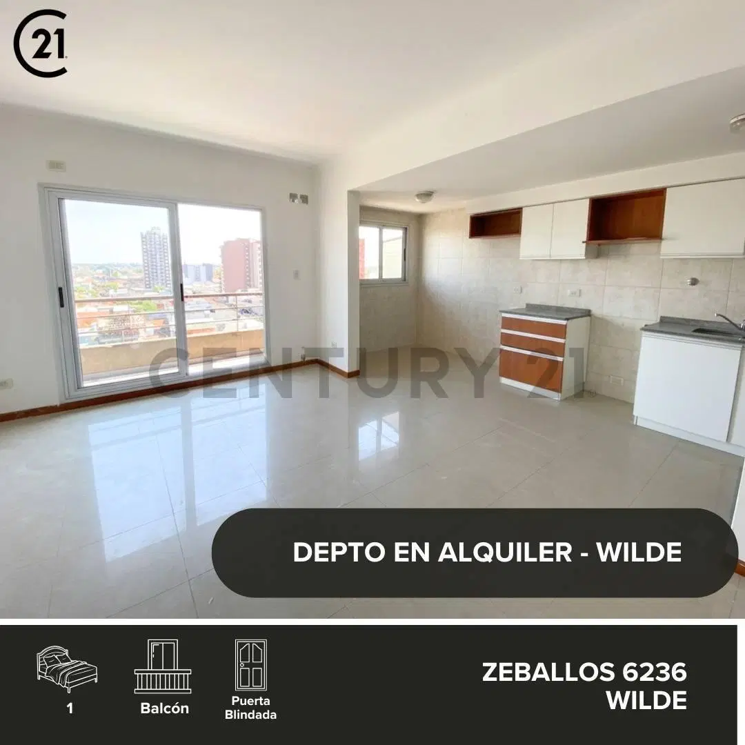 Depto en Alquiler - Wilde 2