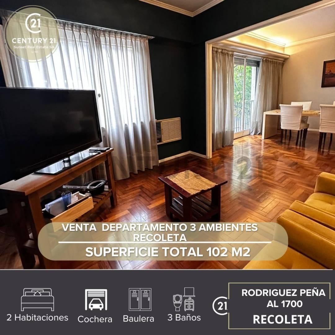 Foto de VENTA DEPARTAMENTO 3 AMBIENTES RECOLETA, imagen 2