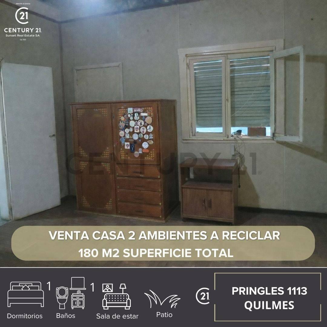 Foto de VENTA CASA 2 AMBIENTES A RECICLAR QUILMES, imagen 2