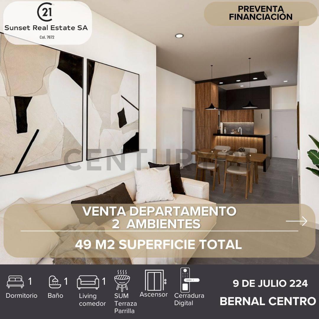 Foto de VENTA DEPARTAMENTO 2 AMBIENTES BERNAL CENTRO, imagen 3