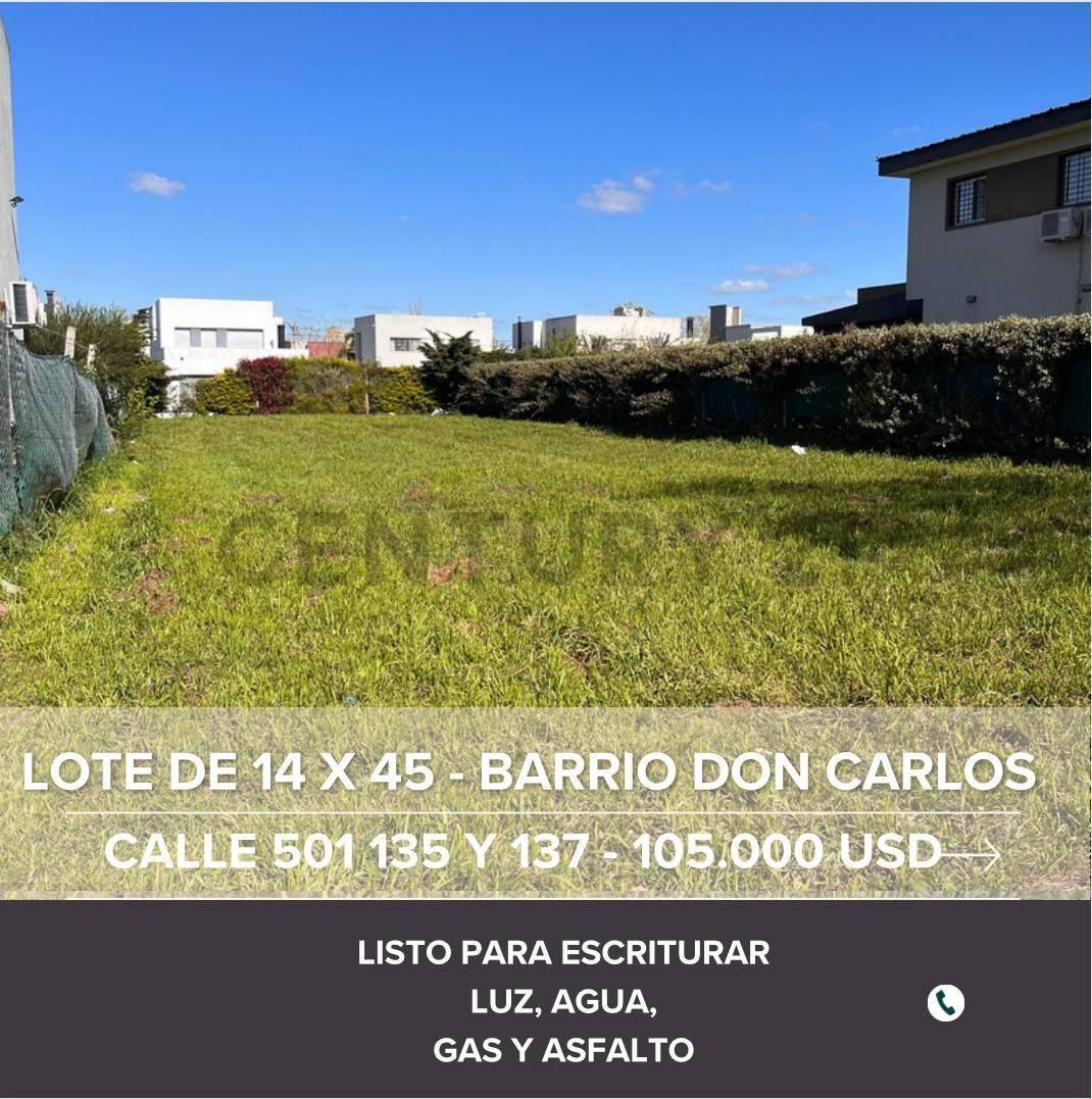 Foto de Venta lote en Barrio Don Carlos, José Hernandez, La Plata, imagen 3