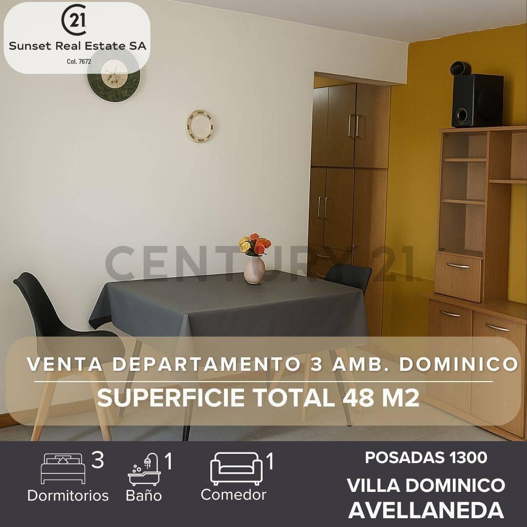 Foto de VENTA DEPARTAMENTO 3 AMBIENTES V. DOMINICO, imagen 2