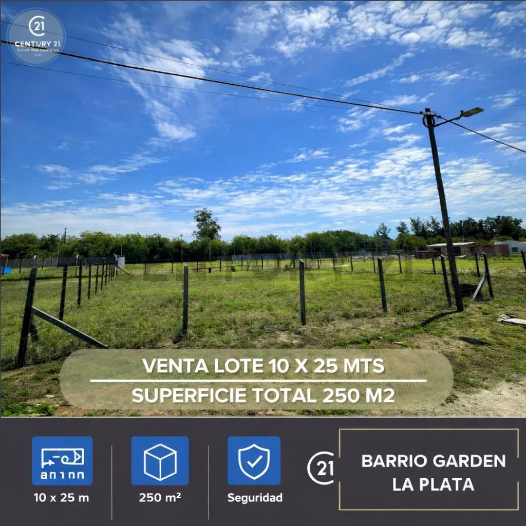 Foto de LOTE DE 250 M2 BARRIO GARDEN - LA PLATA, imagen 1