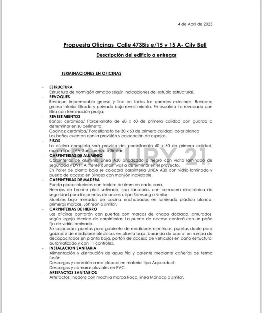 Foto de Oficinas en VENTA, City Bell, La Plata, imagen 5