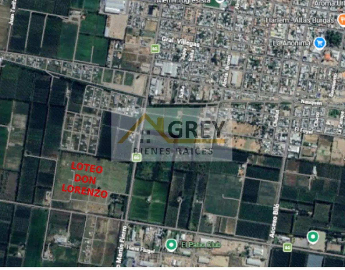 LOTES DESDE 315 MTS A 399 MTS - DON LORENZO | ACCESO MARTIN FIERRO Y RUTA 65. ALLEN. RIO NEGRO 2