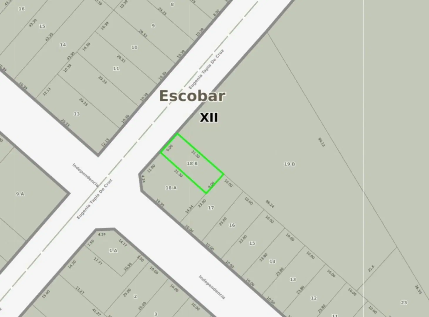 Lote en venta y alquiler sobre Tapia de Cruz - ID 6092 4