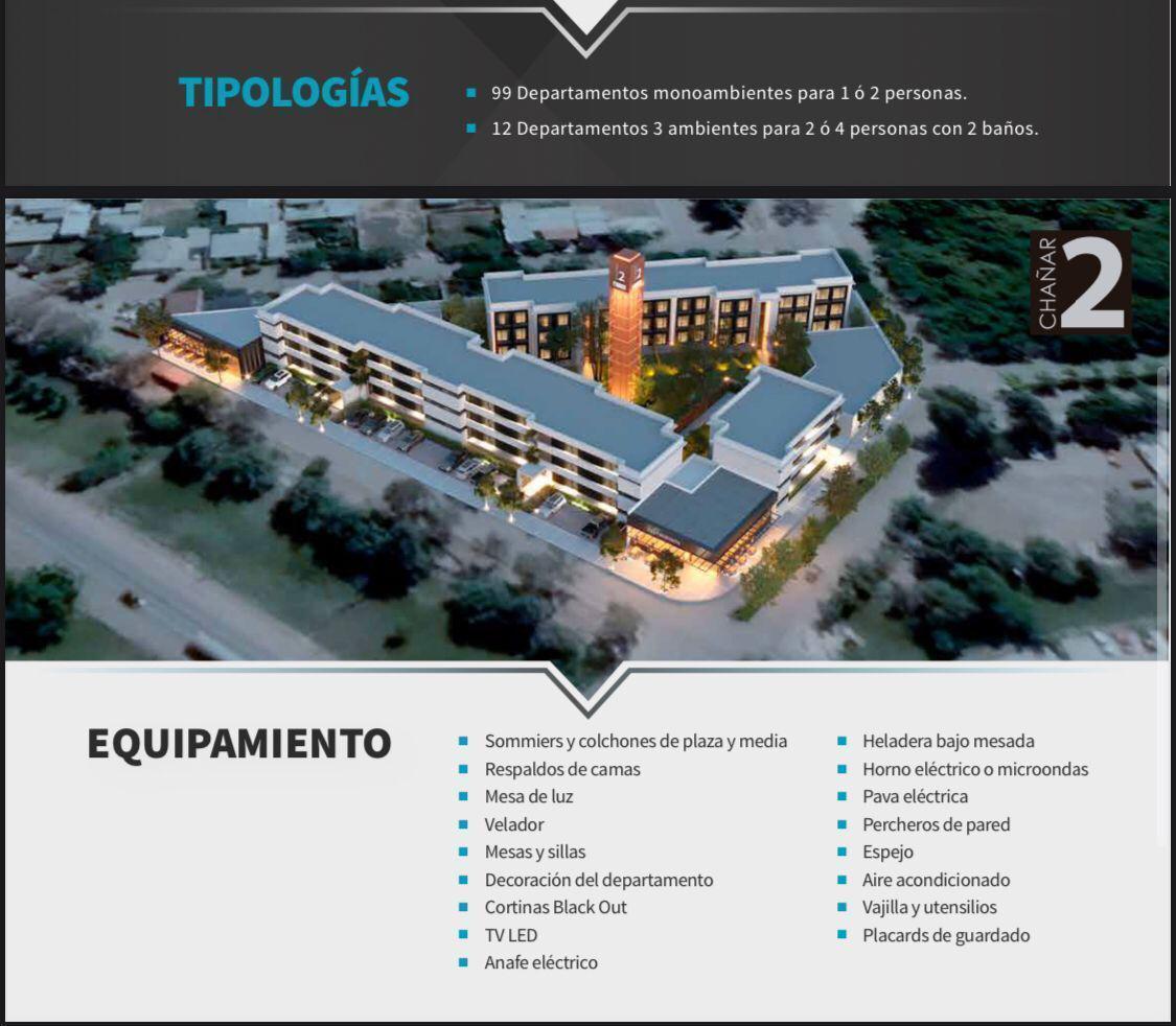Venta Departamentos Complejo Chañar 2 4