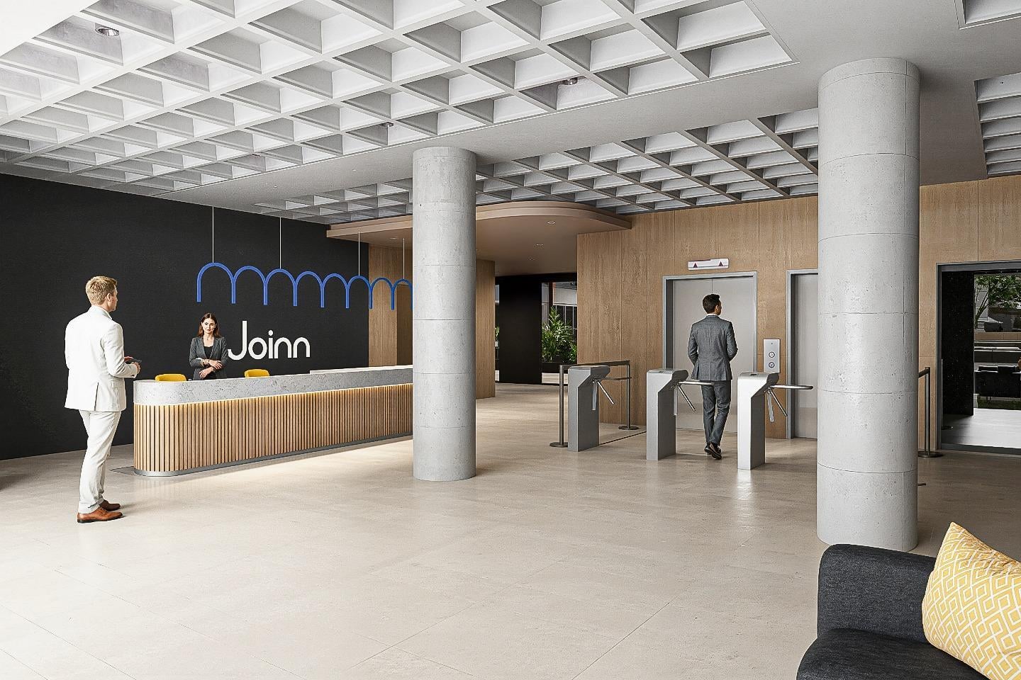 Oficinas en pozo en Yerba Buena