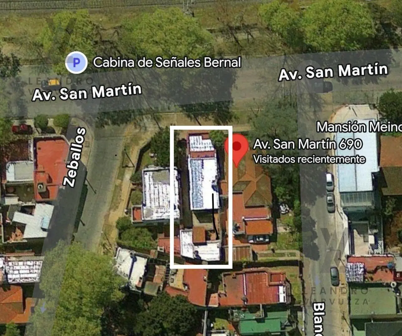 Lote - Terreno en venta para emprendimiento Av. San Martin 690 - Bernal 2