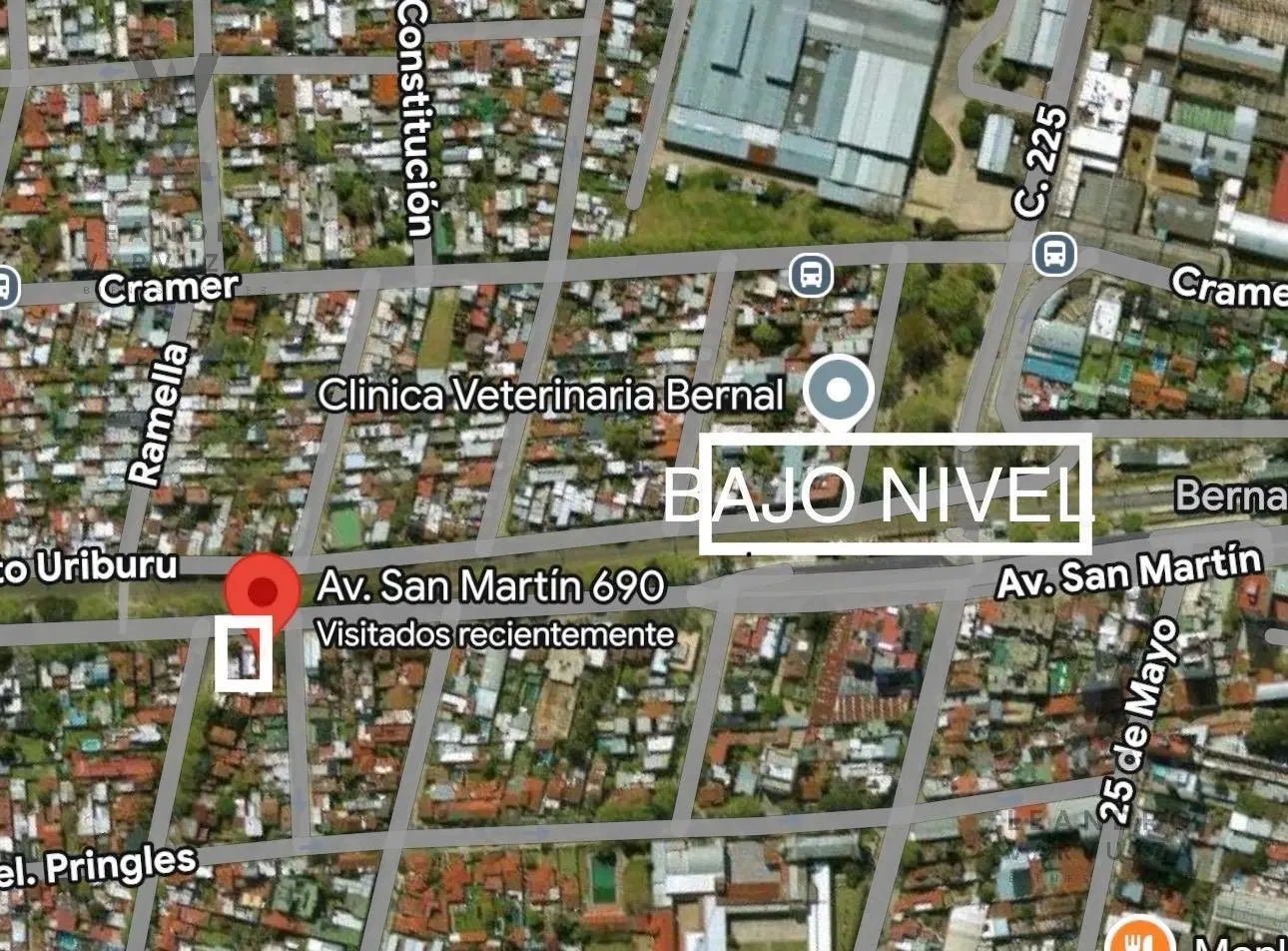 Lote - Terreno en venta para emprendimiento Av. San Martin 690 - Bernal 1
