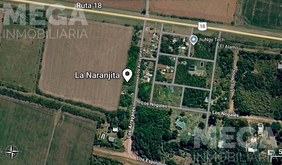 Los Arrayanes y Espinillo. 2 Lotes en Venta RN18 KM20.