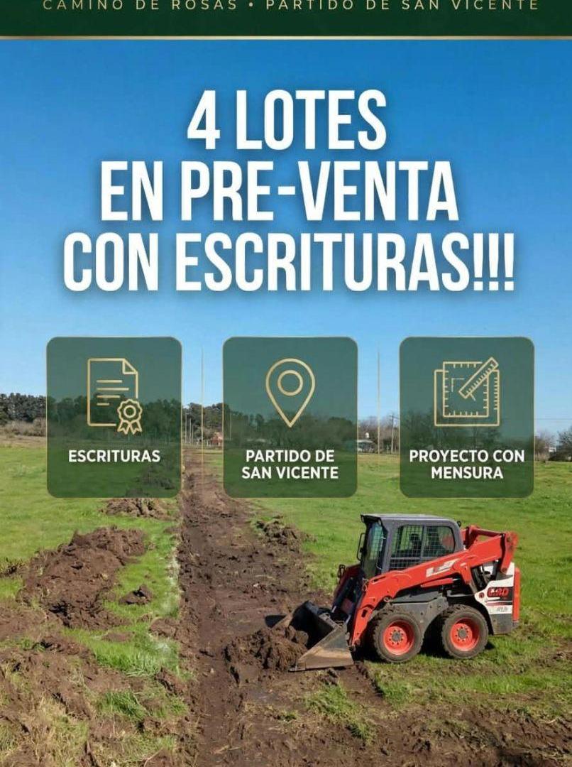 Foto de Terrenos en Venta, de 300 a 800 m2, BARRIO ABIERTO, Camino de Rosas, imagen 1