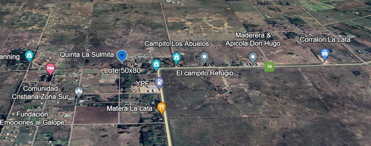 VENTA DE 55 HECTAREAS CANNING