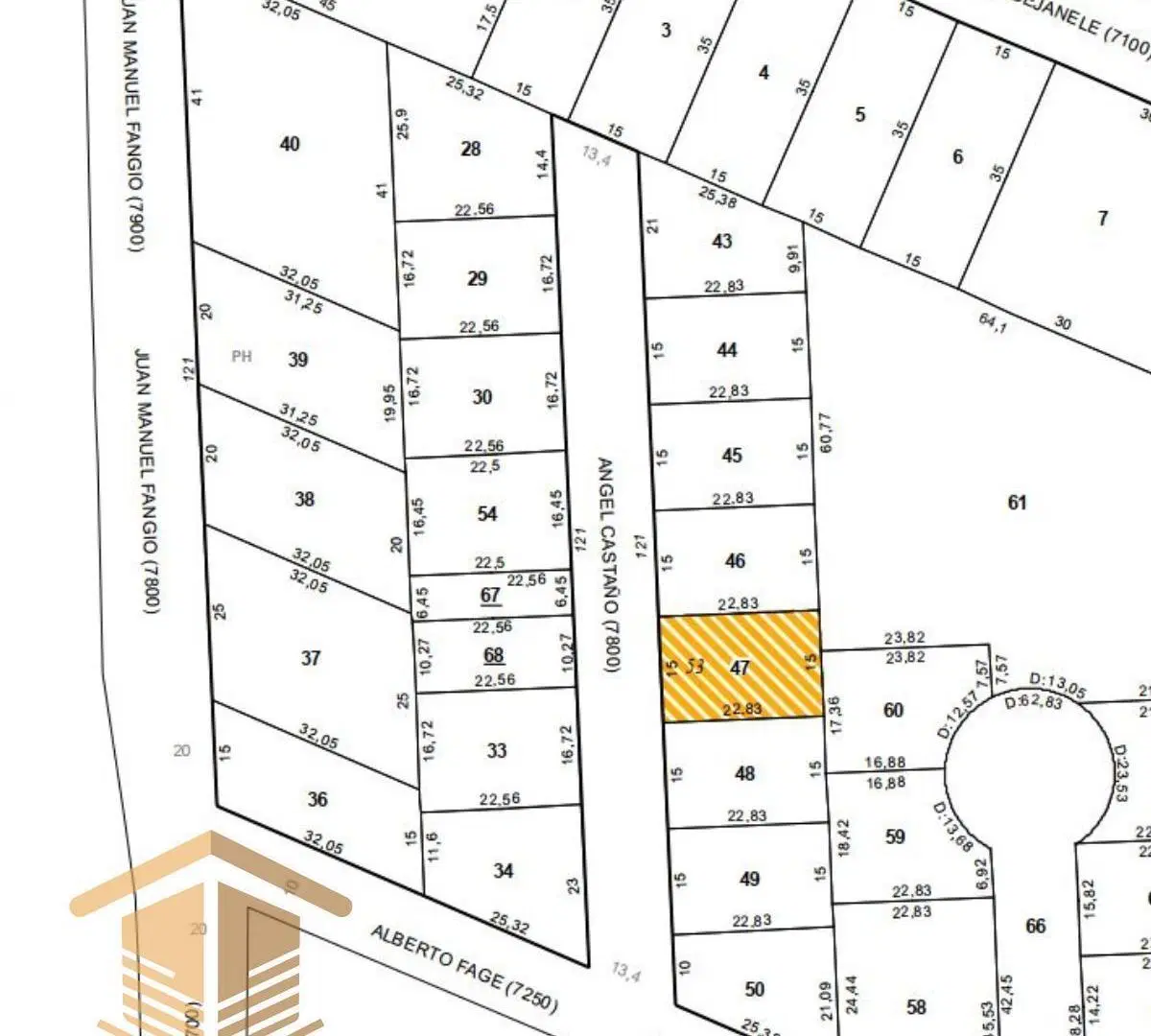 Lote de 364 m2 en venta a 100 mtrs de Av. Donato Alvarez 4