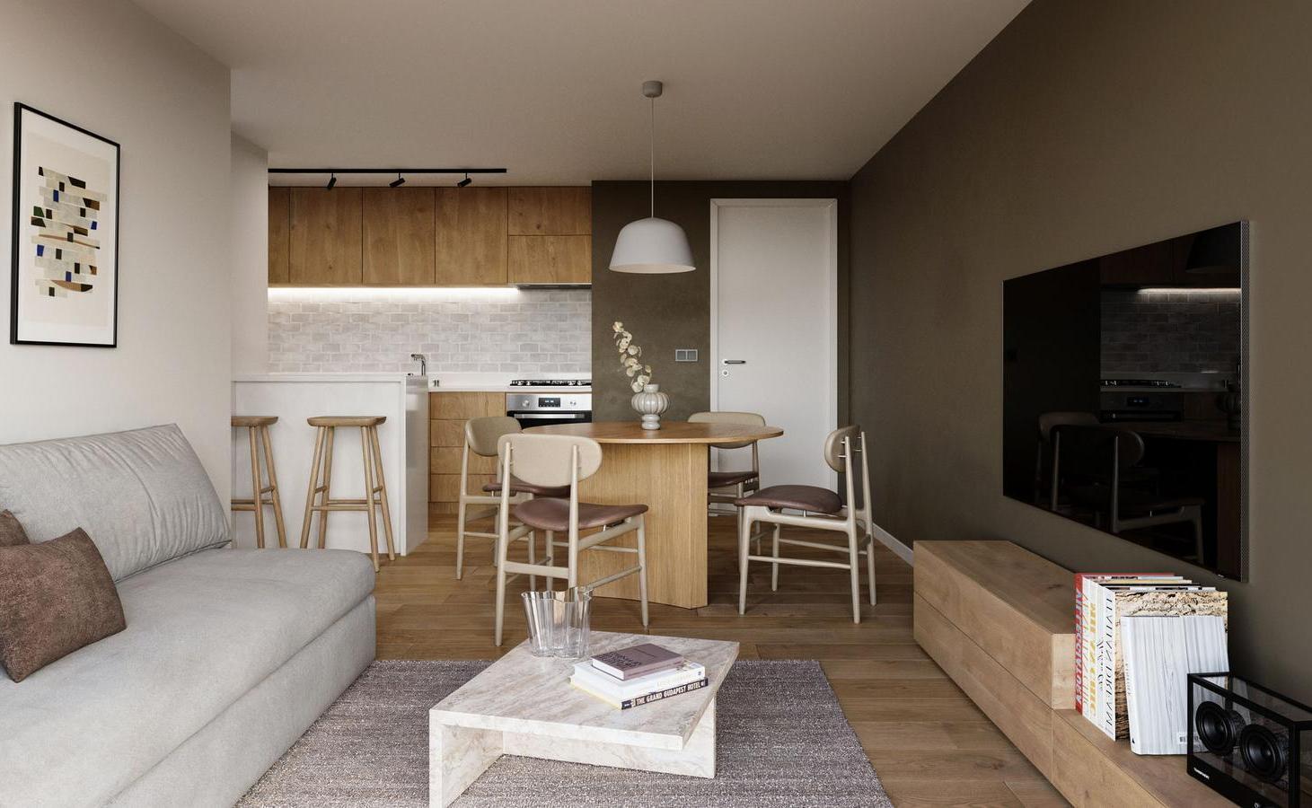 Foto de Depto 2 dorm. en venta en construccion en zona norte - Precio anticipo, imagen 2