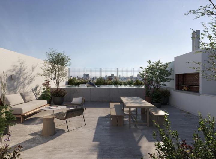 Venta Departamento en pozo 3 ambientes c/ Balcón aterrazado 4