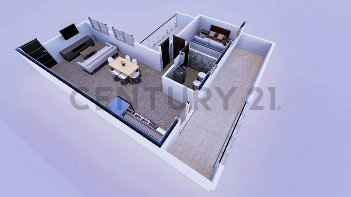 departamento 2 ambientes ( en pozo) 2