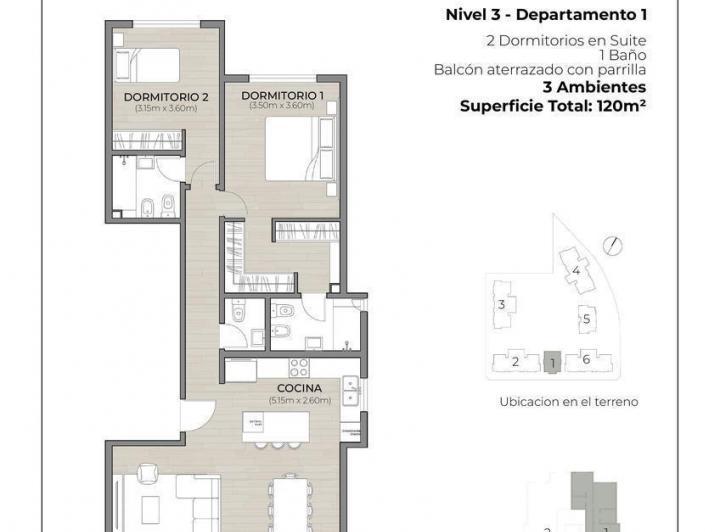 CASAGRANDE - venta de departamentos en Parque Leloir