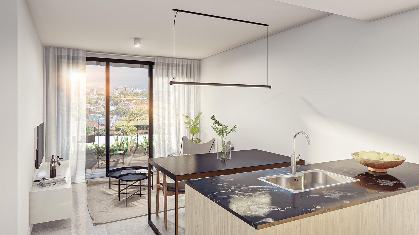 Departamento en venta de 3 ambientes en morón sur