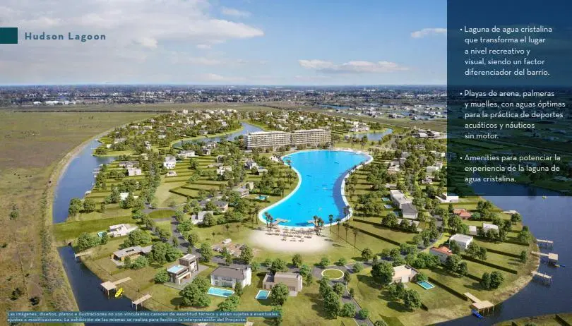 VENTA LOTE INTERNO EN HUDSON LAGOON EN 1º ETAPA 3