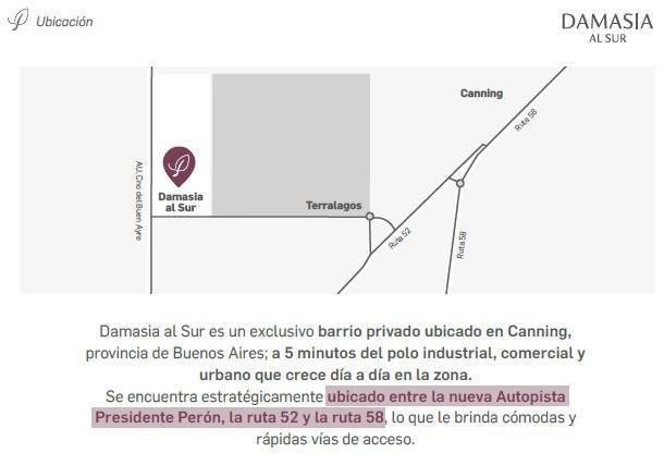 Foto de LOTE EN VENTA EN DAMASIA AL SUR, CANNING - 728 m² FRENTE A LA LAGUNA, imagen 5