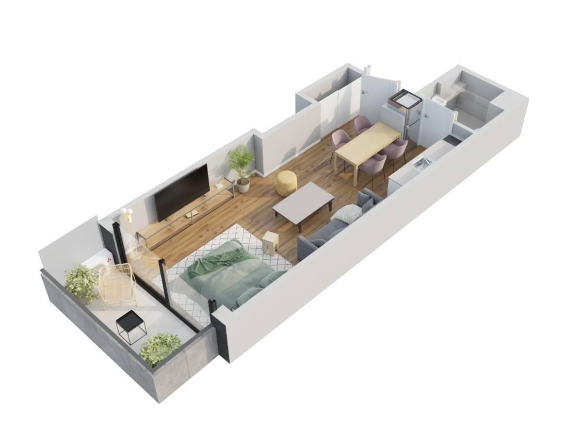 Departamento en Belgrano 5
