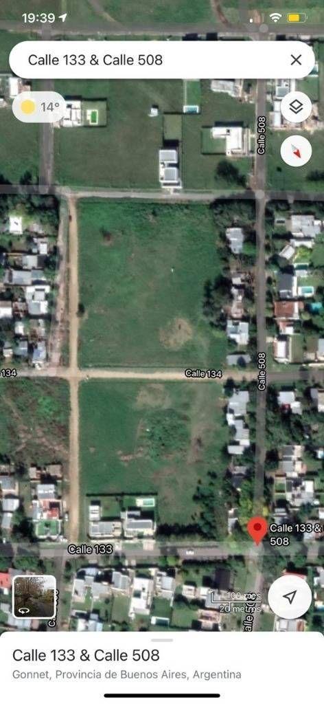 Lote en Venta - Hernández (135 entre 508 y 509)