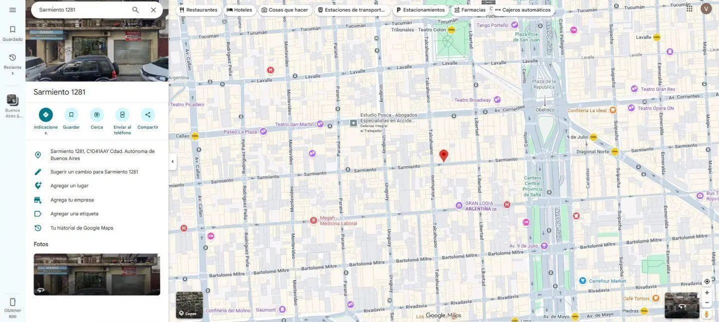 Cochera a 2 cuadras del Obelisco 1