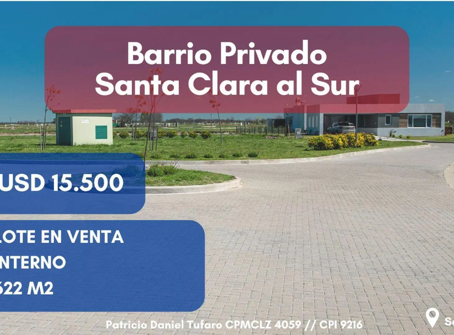 LOTE VENTA SANTA CLARA AL SUR SAN VICENTE CANNING 8