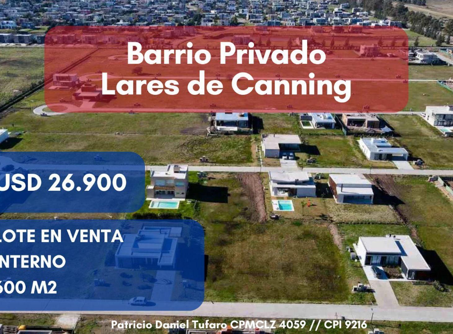 Foto de LOTE INTERNO EN VENTA BARRIO LARES DE CANNING, imagen 1
