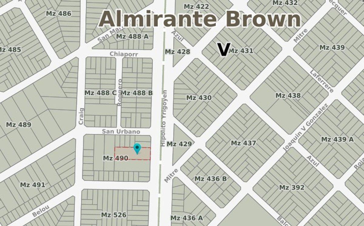 Foto de TERRENO VENTA GLEW AV. HIPOLITO IRIGOYEN COMERCIAL, imagen 5