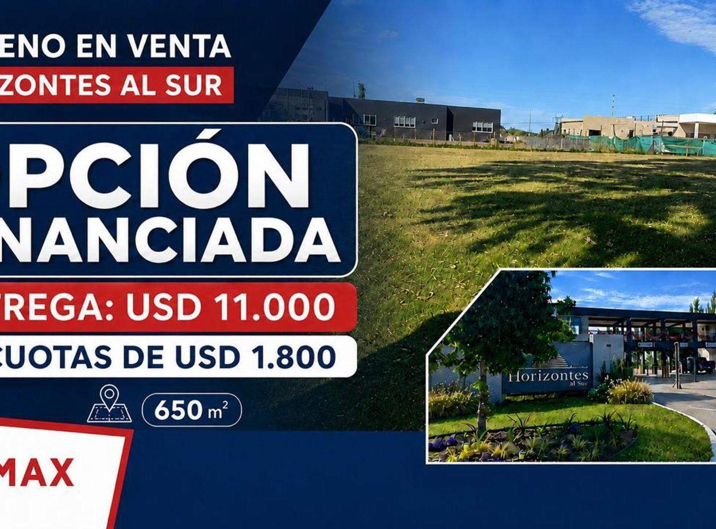 Foto de TERRENO EN VENTA HORIZONTES AL SUR FINANCIADO, imagen 1