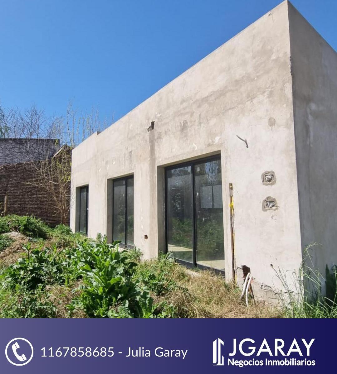 Casa A Terminar En Venta 2 Dormitorios Y Terreno De 360 M²