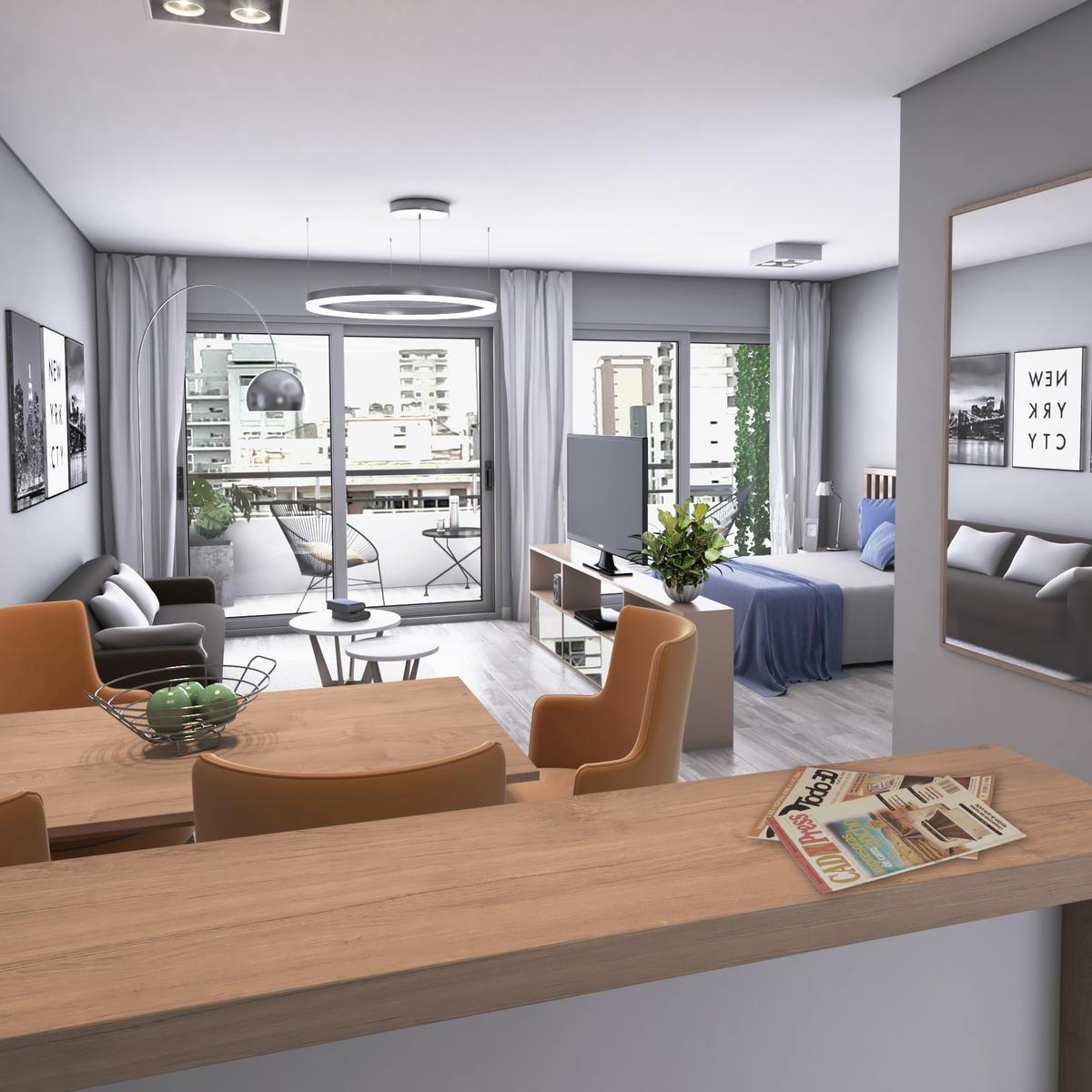 Venta Departamento 2 Ambientes con balcón y amenities en Caballito, Caballito Norte