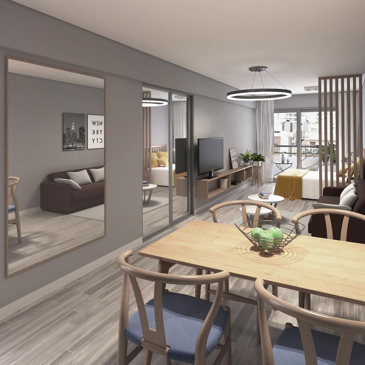 Venta Departamento Monoambiente con Balcón en Caballito 2
