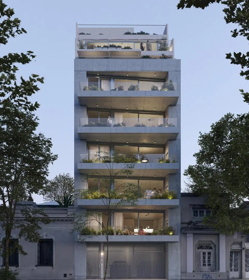 Venta Departamento semipiso 2 ambientes con Patio Colegiales 5