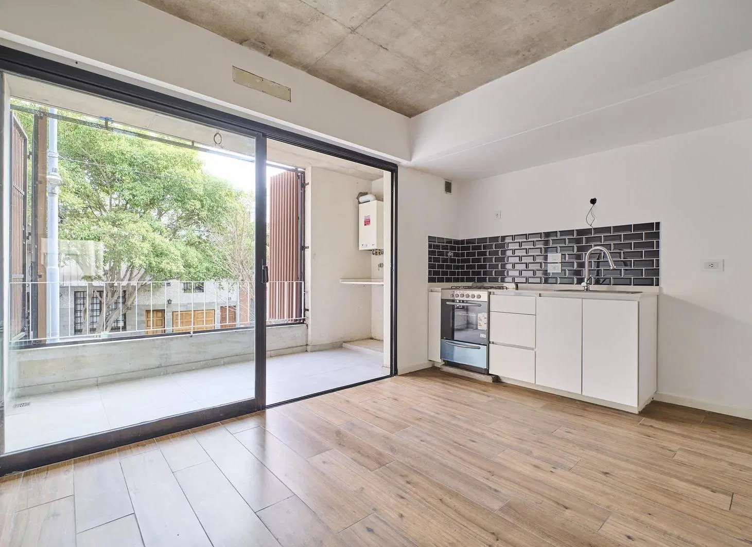 Venta Departamento Monoambiente a estrenar Apto crédito en Flores 3