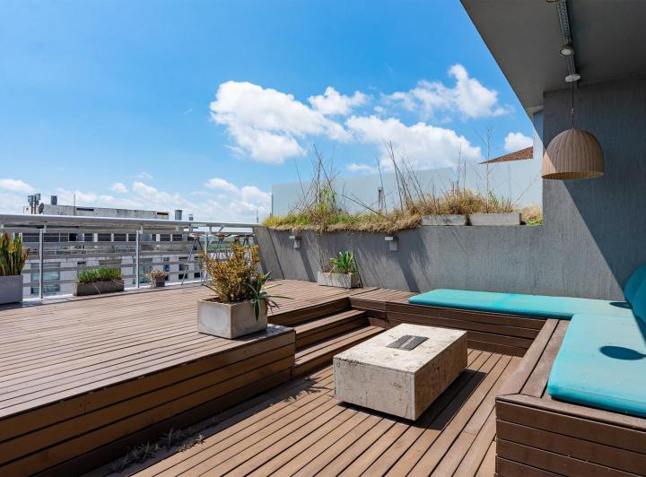 Departamento de 2 dormitorios con cochera y terraza exclusiva en FORUM PUERTO NORTE