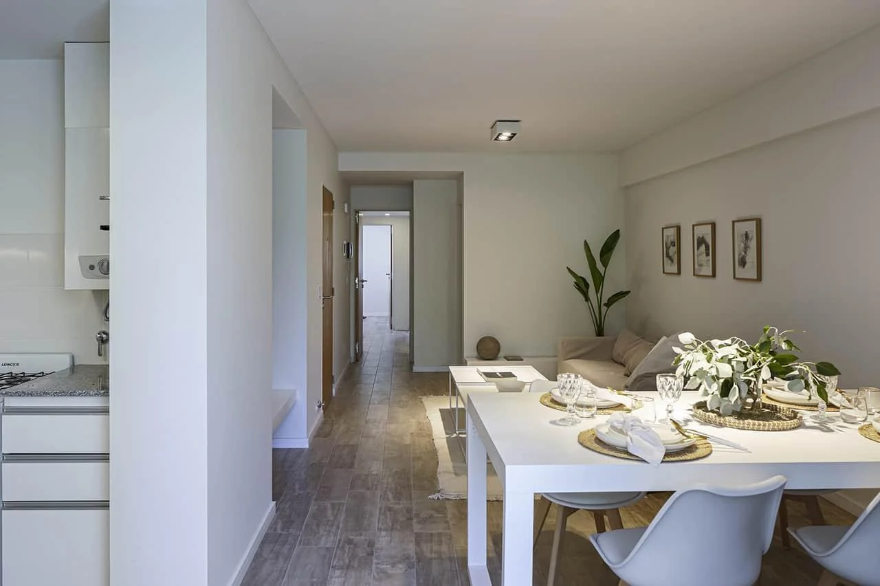 Departamento de 1 dormitorio con patio en Barrio Martin