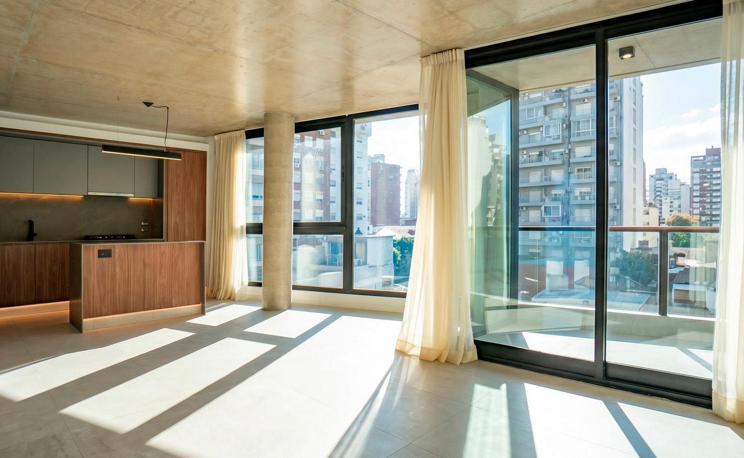Departamento de 1 dormitorio a estrenar con radiadores y amenities en zona río